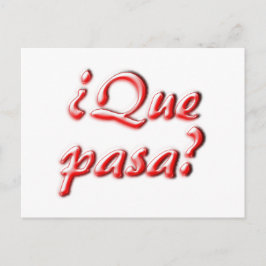 Was ist die Karte? Postkarte