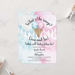 Was ist die Kugel Eis Geschlecht offenbaren Einlad Einladung