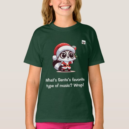 Was ist die Lieblingsmusik des Weihnachtsmannes? T-Shirt (Vorderseite)