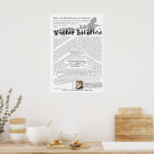 Was ist die wahre Bedeutung von Weihnachten? Poster (Küche)