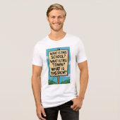 Was ist diese Show?! Tri-Blend Shirt (Vorderseite voll)