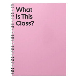 Was ist dieses Klassennotizbuch Notizblock