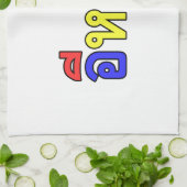 Was ist! ♦ EE-YANG! in Isaischer Dialekt ♦ Geschirrtuch (Gefaltet)