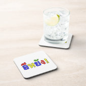 Was ist! ♦ EE-YANG! in Isaischer Dialekt ♦ Untersetzer (Rechte Seite)