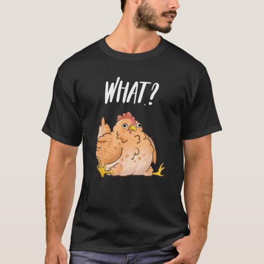 Was ist ein alberner Hühnerwitz T-Shirt (Vorderseite)