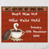 Was ist ein Kaffee - ohne Donut! Flyer (Hinten)