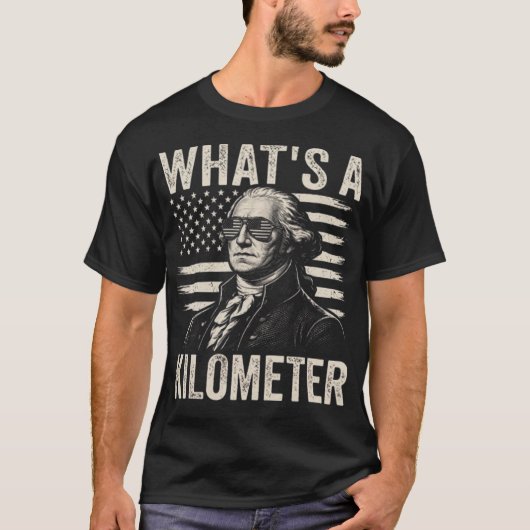 Was ist ein Kilometer T-Shirt (Vorderseite)
