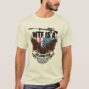 Was ist ein Kilometer T-Shirt-Design  T-Shirt
