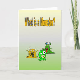 Was ist ein Monster? Karte