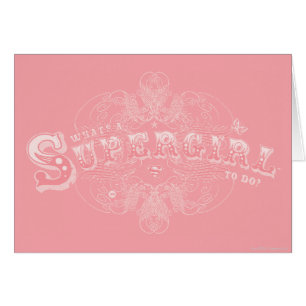 Was ist ein Supermädchen, das rosa macht?