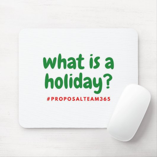 Was ist ein Urlaub__1? Mousepad (Mit Mouse)