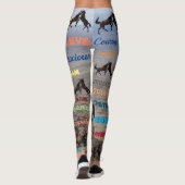 Was ist ein Wildpferd Leggings (Rückseite)