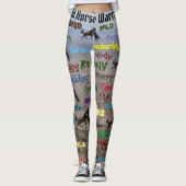 Was ist ein Wildpferd Leggings (Vorderseite)
