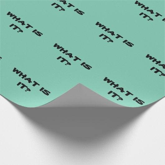Was ist es? geschenkpapier (Ecke)