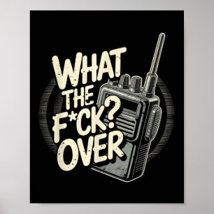 Was ist F K über Walkie Talkie Hand Radio Sar? Poster