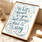 Was ist für Sie wichtig: Kunstdrucke für die Zukun Poster