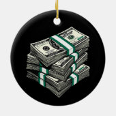 Was Ist Geld Keramik Ornament (Hinten)