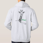 Was ist? Giraffe hoodie (Rückseite)