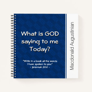 WAS IST GOTTES SPRICHWORT Christliches Gebet Hinga Notizblock