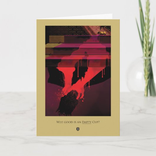 Was ist gut ein leerer Cup? Karte (Vorderseite)