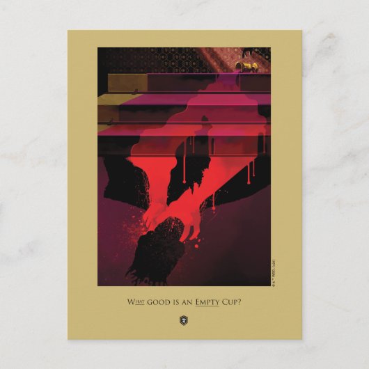 Was ist gut ein leerer Cup? Postkarte (Vorderseite)