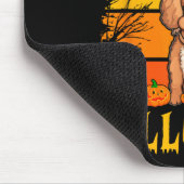 Was ist Halloween-Welpe  Mousepad (Ecke)