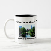 Was ist herauf Omaha? Zweifarbige Tasse (Links)