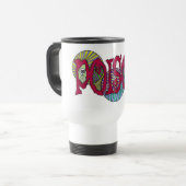 Was ist Ihr Gift? Reise-Tasse Reisebecher (Vorderseite Links)