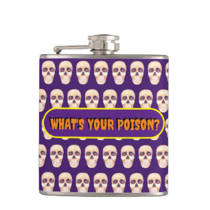 Was ist Ihr Gift Vinyl umwickelte Flasche Flachmann