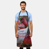 Was ist Ihr Lieblingsrezept? Schürze (Getragen)
