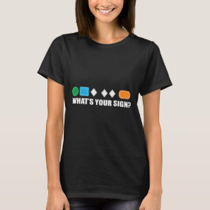 Was ist Ihr Skifahren Schwierigkeitsgrad Skifahrer T-Shirt