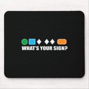 Was ist Ihr Skifahrerschwierigkeitszeichen Skifahr Mousepad