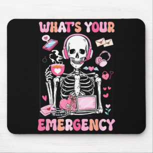 Was ist Ihr Valentinstag-Notfall 911 Dispatcher Mousepad