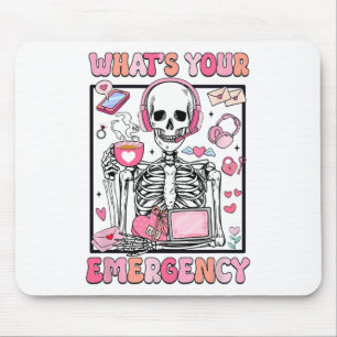 Was ist Ihr Valentinstag-Notfall 911-Dispatcher Mousepad