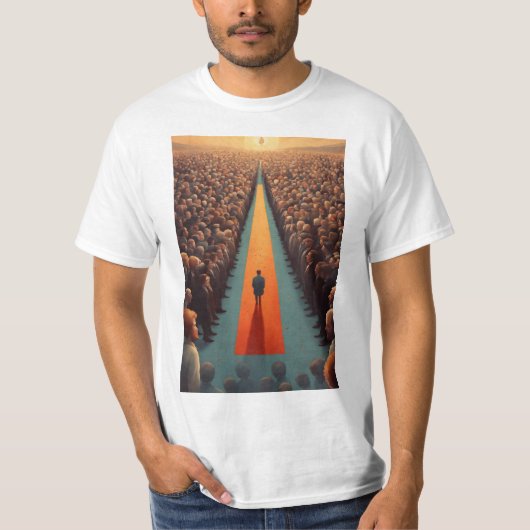 Was ist Ihr Zieldesign-Druck? T-Shirt (Vorderseite)