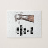 Was ist Ihre Achillesferse? (Fersen-Anatomie) Puzzle (Horizontal)