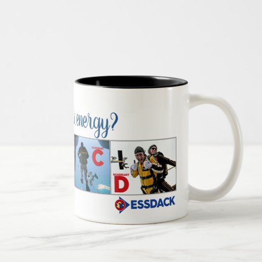 Was ist Ihre Energie? Kaffeetasse (Rechts)