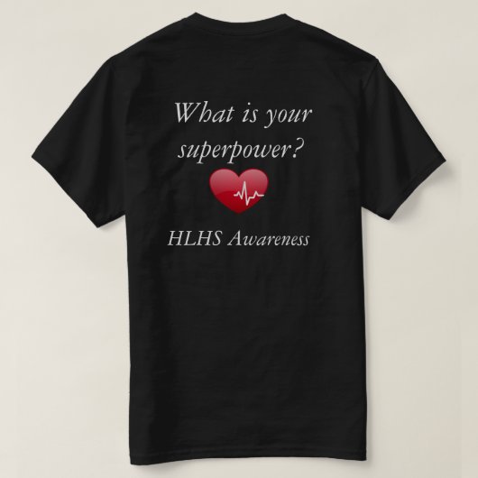 Was ist Ihre Supermacht? T-Shirt (Design Rückseite)