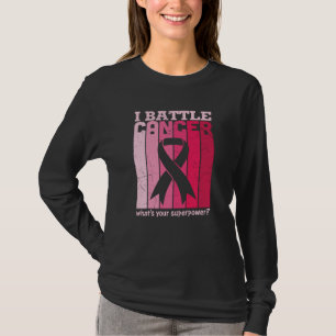 Was ist Ihre Superpower Breast Cancer Awareness? T-Shirt