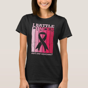 Was ist Ihre Superpower Breast Cancer Awareness? T-Shirt