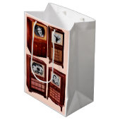 Was ist im Fernsehen 1951? Mittlere Geschenktüte (Vorderseite Schrägansicht)