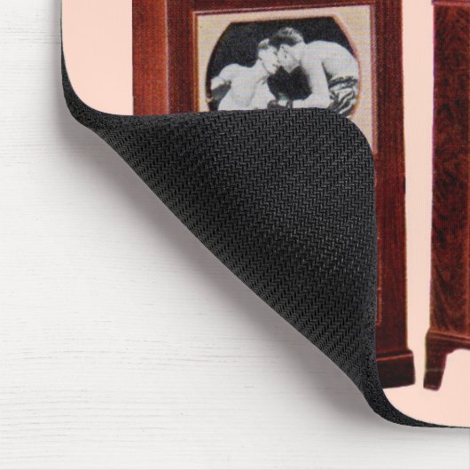 Was ist im Fernsehen 1951? Mousepad (Ecke)