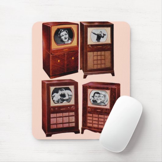 Was ist im Fernsehen 1951? Mousepad (Mit Mouse)