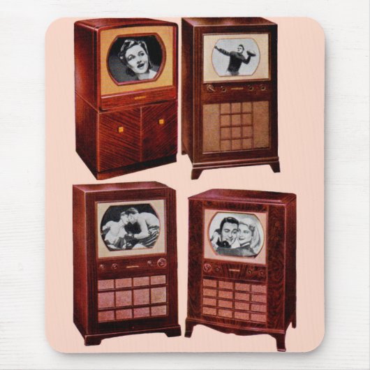 Was ist im Fernsehen 1951? Mousepad (Vorne)