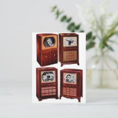 Was ist im Fernsehen 1951? Postkarte (Stehend Vorderseite)