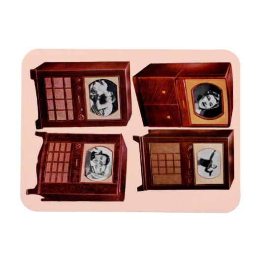 Was ist im Fernsehen? Magnet (Horizontal)