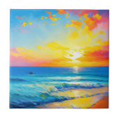 "Was ist im Wasser?" Fliese (Vorderseite)