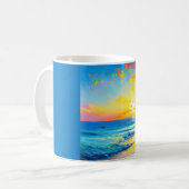 "Was ist im Wasser?" Kaffeetasse (Vorderseite Links)