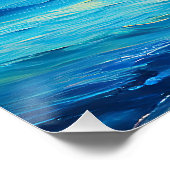 "Was ist im Wasser?" Poster (Ecke)