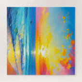 "Was ist im Wasser?" Puzzle (Horizontal)